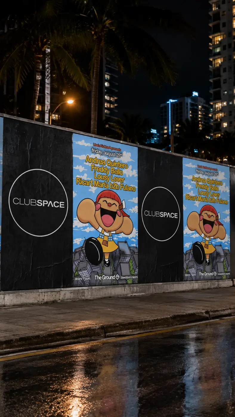 AiLand creative direction campaign in the city